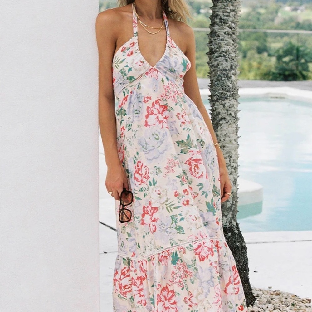 New with tags 
KIVARI - WATSON HALTERNECK MAXI